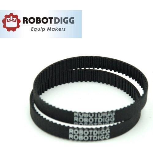 New! 5pcs/lot, 2GT Endless Timing Belt, 144mm Length, 72 Teeth, 6mm Width, 144-2GT-6