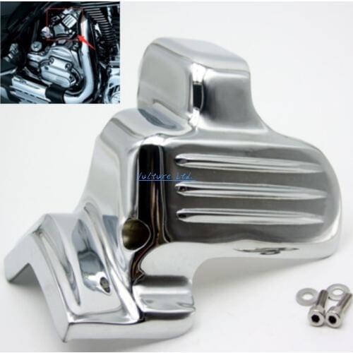 New Chrome Starter Cover For Harley Davidson Touring Electra Glides Road Glides Street Glides 07-15