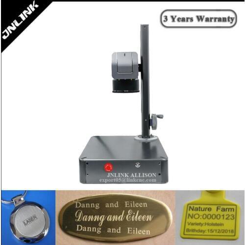 Optical metal laser engraving machine code logo photo fiber laser marker marking machine 20 watt metal printer