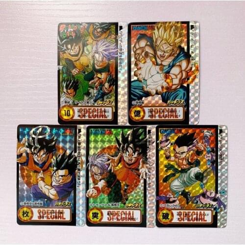 BANDAI Dragon Ball Refraction Composite Process Limited Limited 6000 Flash Card Son Goku Rare Limited Collection Card