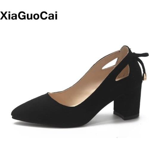 Classic Women Shoes Spring Autumn Female Pumps New Arrival Breathable Mature Ladies Footwear Slip-on Shallow Pointed Toe Sandals