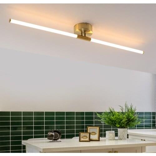 FANPINFANDO Modern Led Chandeliers For Living Room Bedroom Led Ceiling Chandeliers Acrylic light pipe Kitchen Indoor Lighting