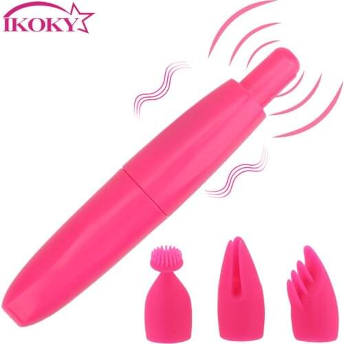 Vibrating Sticks G-Spot Vibrator Breast Clitoris Stimulator Sex Toys for Women Vagina Massager Sex Shop toys Nipple Licking