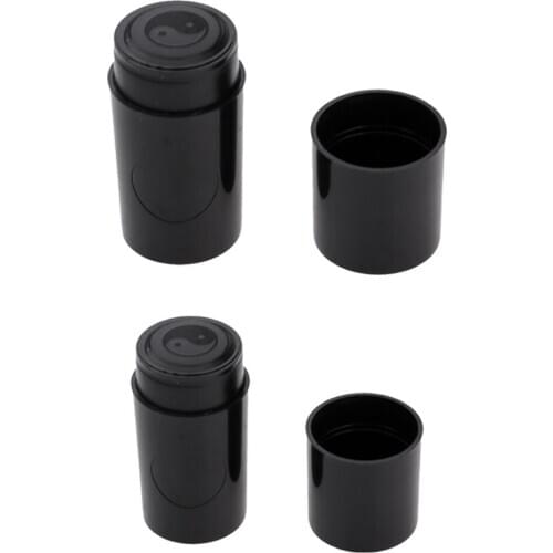 2Pcs Ying Yang,Windmill Shaped Plastic Lightweight Golf Ball Stamp Stamper Marker Impression Seal - Long Lasting & Quick-dry