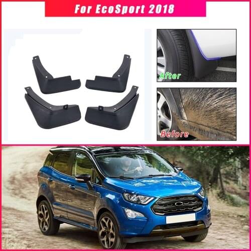 Custom Car Mud Guards For Ford Lancer EX 2018 Splash Guards Over Fender Kit Car Styling Fender Accessories 4Pcs