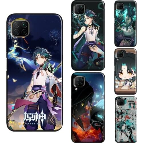 Genshin Impact Xiao Case For Huawei P30 Pro P20 P40 P Smart 2021 2019 Nova 5T Honor 10 Lite 8A 8X 9X 10i Cover