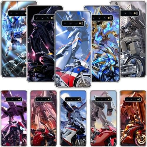 Mecha Motorcycle Manly Dream Phone Case For Samsung Galaxy S10 S20 S21 S9 S8 S7 Note 10 20 9 8 FE J4 J6 Ultra Plus Lite Pro + Ed