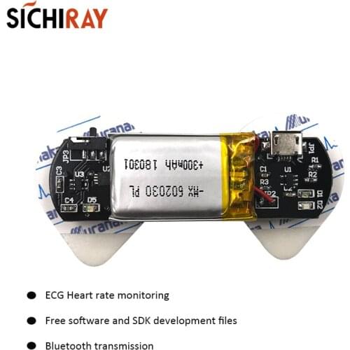 BMD101 ECG Sensors Heart Rate Sensor For Arduino Second Developable HRV Biofeedback Smart Bluetooth Wearable Devices