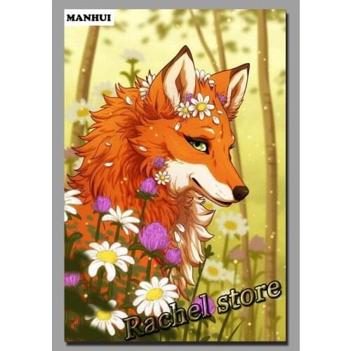 Diamond Embroidery Diy Diamond Painting Cross Stitch Kits Diamond Mosaic Wolf Full Square Diamond Embroidery DS254