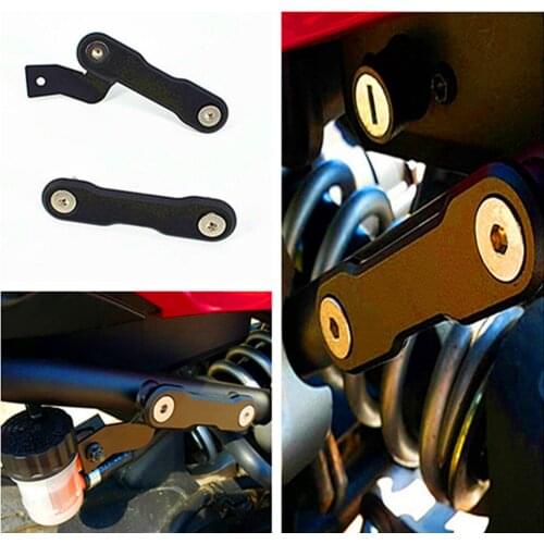 For Yamaha MT-07 MT07 FZ07 Pillion Footrest Removal blanking plate set Tracer 700 Pillion Aluminium 2014 2015 2016 2017 2018