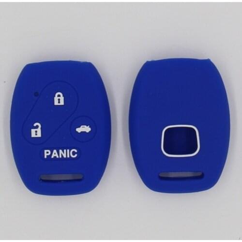 KAPU Car Key Case Cover For Honda Hrv Civic Accord CR-V Fit ODYSSEY CITY JZZE Holder Protective Shell Keychain Accessories