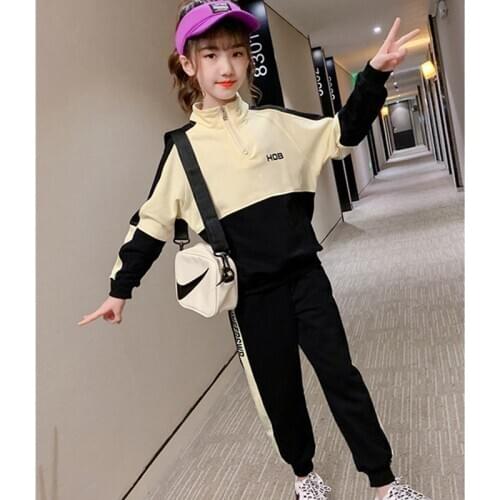 Clothing Set Girls Clothing Sets Sport Suit Children Jacket Kids Tracksuit For Girls Clothes Suit Children Clothes Child set