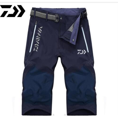 2020 New Daiwa Mens Quick Dry Removable Hiking Pants Outdoor Sport Summer Breathable Thousers Camping Trekking Fishing Shorts