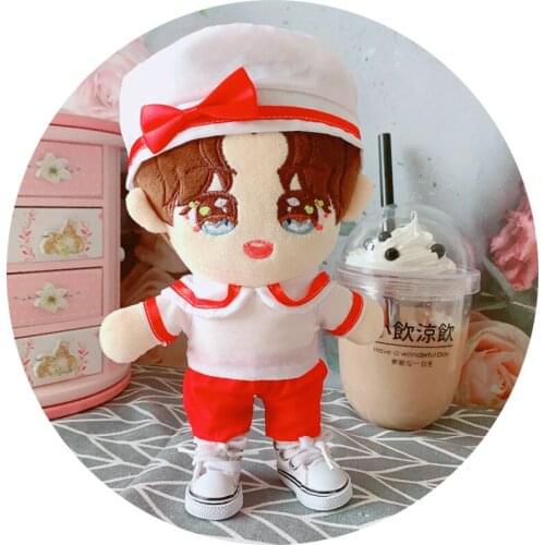[MYKPOP]KPOP Dolls Clothes & Accessories: Clothes 3pcs for 20cm doll (without doll) Fans Collection SC20072019