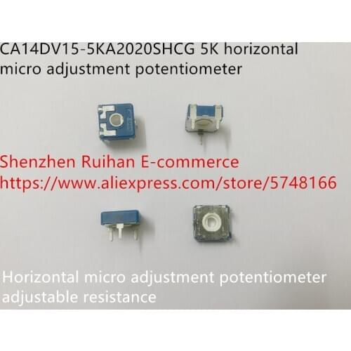 Original new 100% CA14DV15-5KA2020SHCG 5K horizontal micro adjustment potentiometer adjustable resistance (SWITCH)