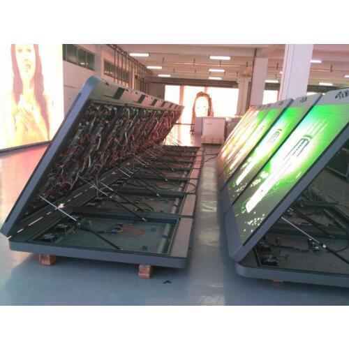 P5 waterproof Outdoor front open cabinet 960mm*960mm 192x192dots fixed installation 1/8 scan advertising billboard led display