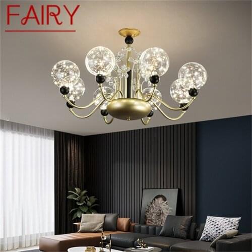 FAIRY Chandeliers Light Modern LED Branch Pendant Lamp Flower Home Fixture for Living Room Decoration
