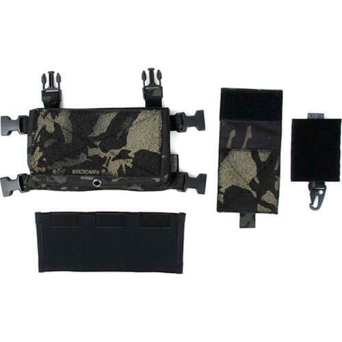 TMC Hunting MCR Front Set for Tactical Vest SS Chest Rig Chest Hanging MCBK/MTP Multicam Tropic
