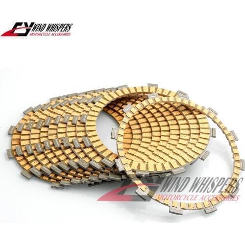 8XPCS Motorcycle Paper Friction Clutch plates disc For Yamaha YZF R1 YZF-R1 1999 2000 2001 2002 2003