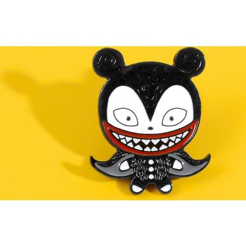 Anime Brooches Pins Enamel Badges for Women Gothic Style Anime Pins Enamel Womens Brooch Badges for Backpack Decorative Badges