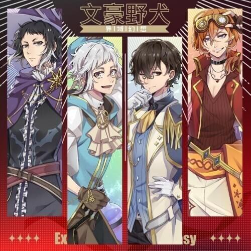 Bungou Stray Dogs Osamu Dazai Keychain Acrylic Stand Figure Model Keyring Badge Pendant Transparent Card Anime Toy Cosplay Gift