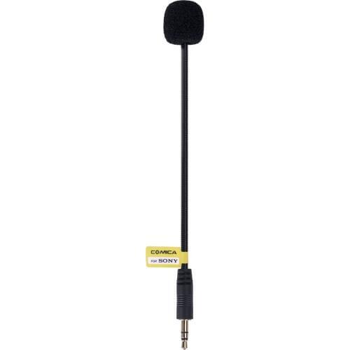 Comica CVM-GM-C2 3.5mm Cardioid Microphone Input Gooseneck Line/Cable for Sony Wireless Microphones