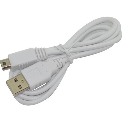 For Nintendo Gamepad 1M Charger Power cable USB Data Power Charging Cable for Wii for U Gamepad