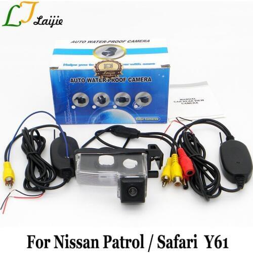 For Nissan Patrol / Safari Y61 1997~2010 / HD CCD Auto Reverse Parking Camera / NTSC PAL Wireless Car Rear View Camera