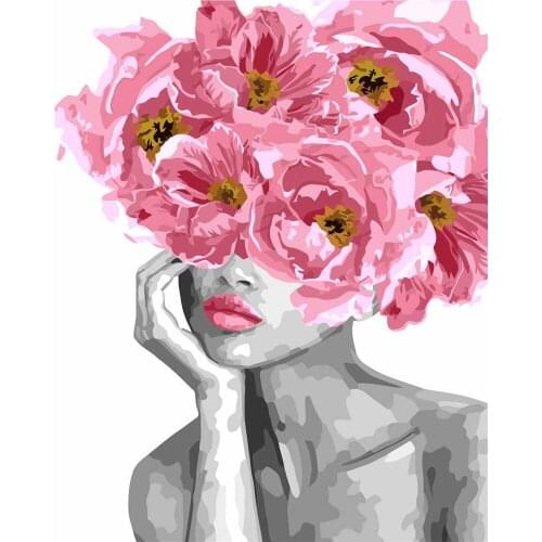 Painting Flowers By Numbers FSBCGT China