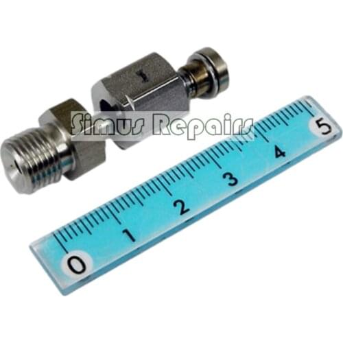 221-73356-91 Shimadzu Metal Adapter H2 Gas Adaptor SUS For GC-2018