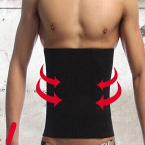 Mens Waist Trainer Modeling Belt Belly Cincher Shapers Slimming Body Shaper Weight Loss Shapewear Abdominal Sweat Slim Trimmer