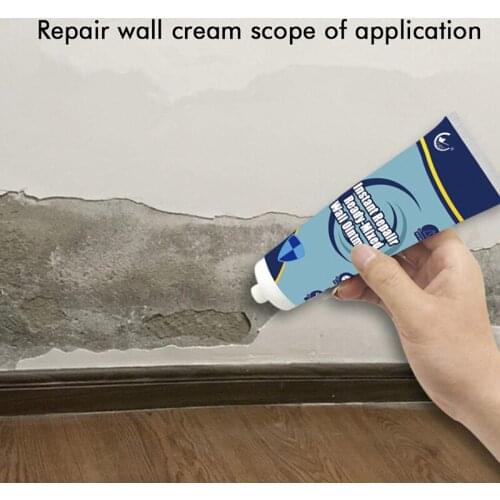 Newly 20/100/250g Wall Mending Cream Wall Surface Peeling Graffiti Crack Repair Plaster Quick & Easy Solution with Scraper