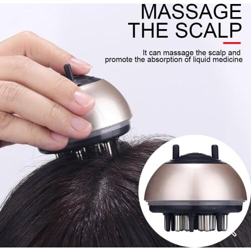 Washable Anti Off Handheld Scalp Massage Brush Regrowth Essential Oil Liquid Guiding Comb Multi Essential Oil Hair Care Tool