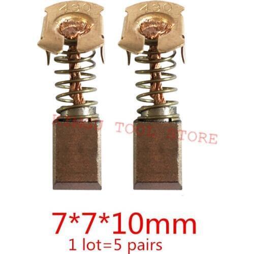 5 Pairs Carbon Brushes Replacement for MAKITA 191971 CB-430 430 BCS550 BCS550Z BDF460 BGA452 BGA452Z BHP460 BHR200 BHR200SAE