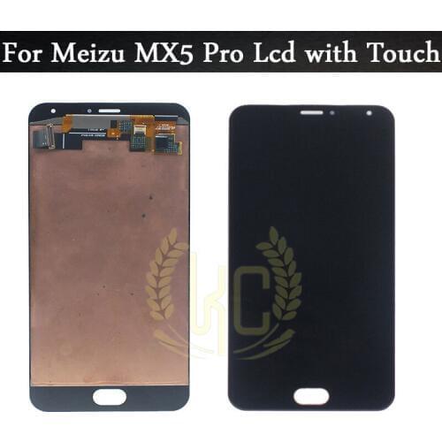5.7" for Meizu Pro 5 pro5 LCD screen Display+Touch panel Digitizer with frame for meizu mx5 Pro lcd Black/White Assembly repair