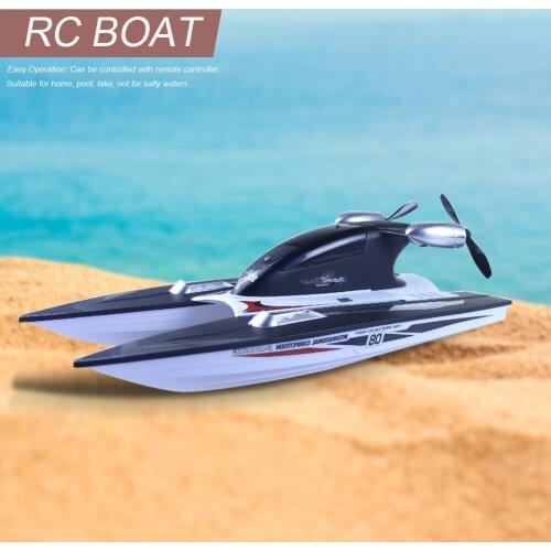 2.4GHz 35km/h High Speed Kids Adults With Cable Gifts Multifunction USB Rechargeable Remote Control Sailing Lake Pool RC Boat