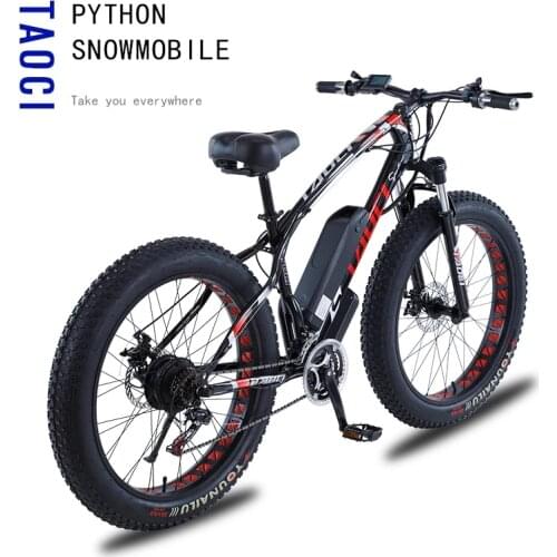 26-inch Electric Bike 45km/h Powerful Commuter Bicycle 48V 13Ah Battery 750W Brushless Motor Double Disc Brake Fat Tire Ebike