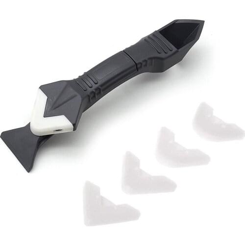 5 in1 Silicone Remover Sealant Smooth Scraper Caulk Finisher Grout Kit Tools Floor Mould Removal Hand Tools Set Accessories