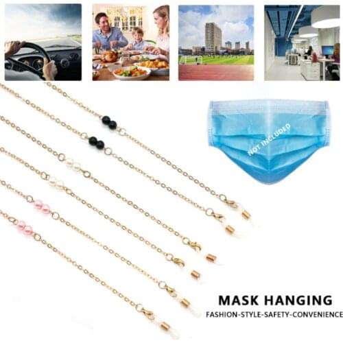 2pcs 65cm Lanyard Eyeglasses Chains Women Metal Sunglasses Anti-lost Chain For Women Holder Cords Vintage Glasses Neck Strap