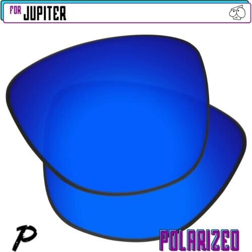 EZReplace Polarized Replacement Lenses for - Oakley Jupiter Sunglasses - Navy P