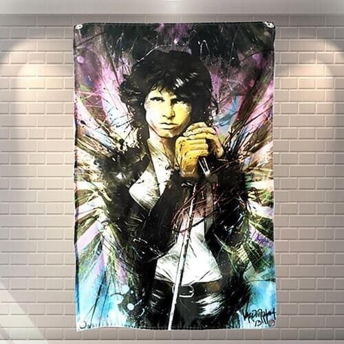 Rock Band \ Hip Hop \ Regga Poster Wall Art Bar Cafe Home Decor Hours Sign Flag Banner Tapestry HD Canvas Print Art Wall Decor