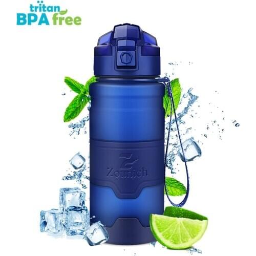 Sport Water Bottles 500 ML Protein Shaker Outdoor Travel Portable Leakproof Tritan plastic Large Capacity Drink Bottle BPA Free