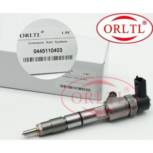 ORLTL Fuel Injectors 0445110403 Common Rail Injector 0 445 110 403 Diesel Injection 0445 110 403 For QUANCHAI 4D22E41000
