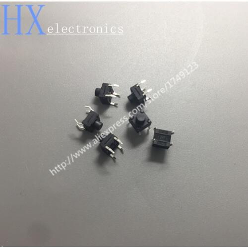 Free shipping 500PCS waterproof touch switch 6x6x6 cooker keys copper pin TV 6 * 6 * 6H dustproof micro switch