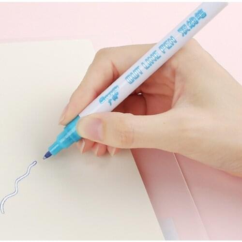 Magic Color Out Line Pen Oily Paint Marker Office School Supply Stationery Gift Art DIY Graffiti Student Painting Writing Tool