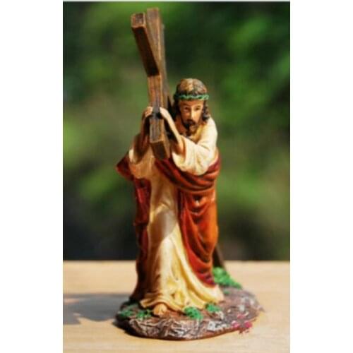 High-quality goods Jesus Cross home Church car decorations Christian gifts Catholic figures Sculpture statue