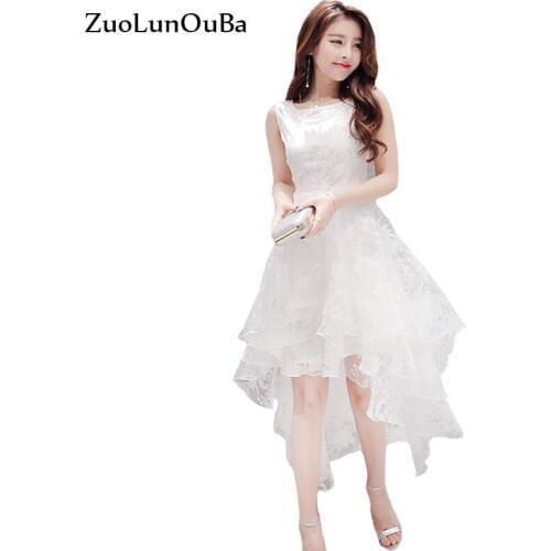 2018 England Style Sleeveless Dress Eugen Yarn Sexy Summer Dresses Woman dress Slim Fairy Temperament Lace Mid-calf Tank Female