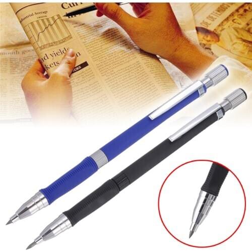 1PCS Mechanical Pencil 2.0mm 2B Lead Holder Automatic Pencils For Writing Art Sketching Drawing School Stationery Supplies