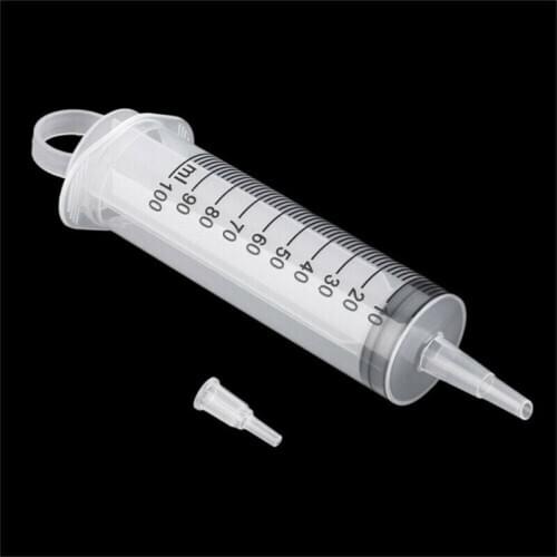 5pcs Reusable Syringe Hydroponics Nutrient Syringe Sterile Health Measuring Tool Pet feeding accessories