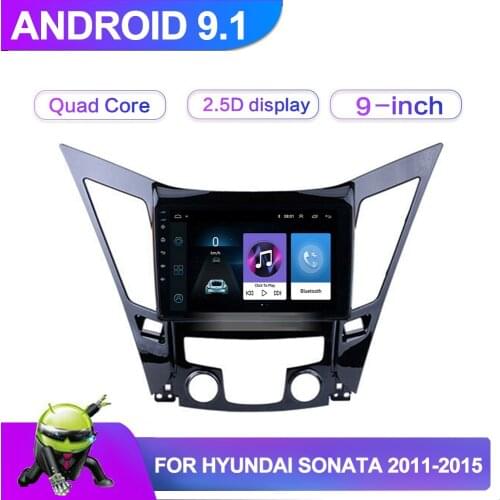 9" 2G+32G Android 10.1 Car Radio Audio Stereo For Hyundai Sonata 2011-2015 Car Autoradio Multimedia Player Navigation GPS WIFI